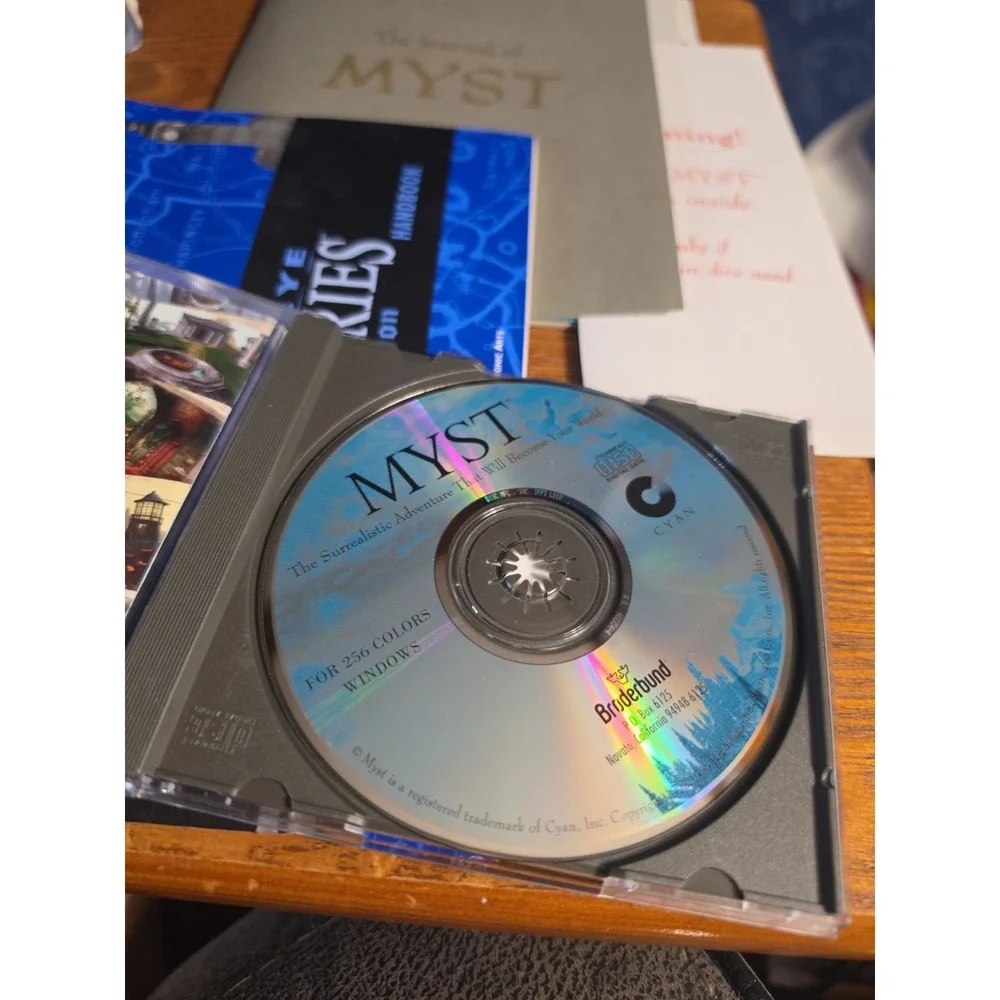 Vtg  MYST Big Box PC Factory  Windows 95